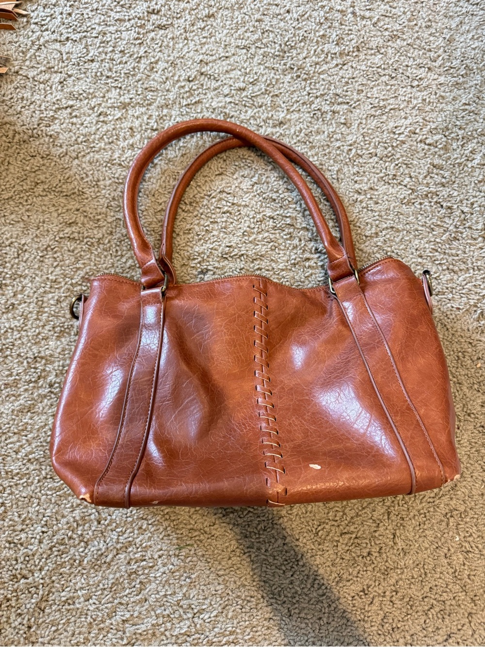 Brown Leather Tote